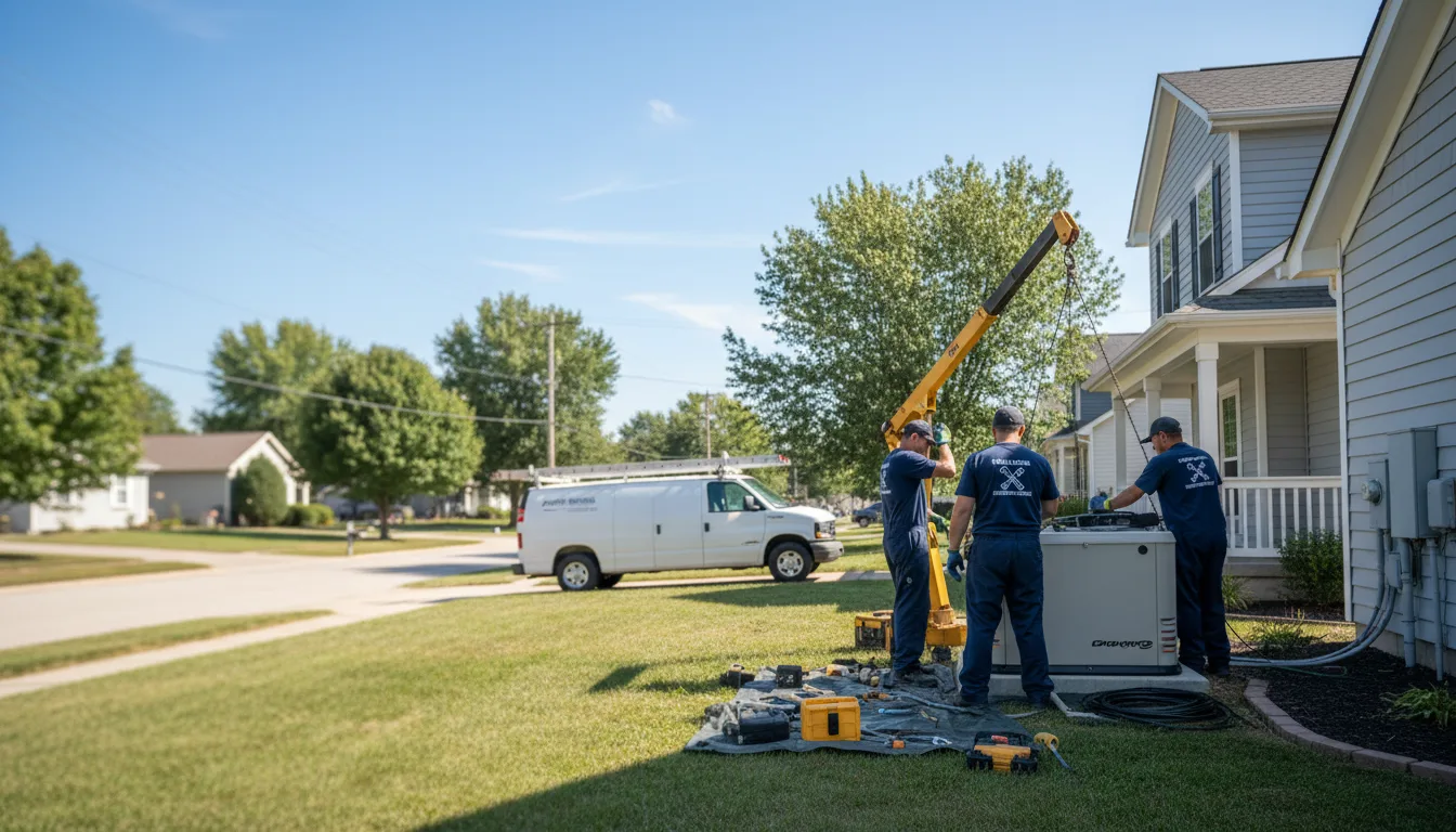 Generator Installation in Aviston, IL near me
